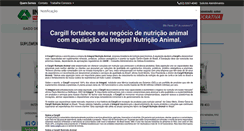 Desktop Screenshot of integralnutricaoanimal.com
